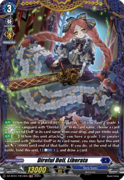 Direful Doll, Liberata [D-Format] (V.2 - Frame Rare) - Fated Clash