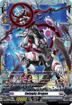 Swingby Dragon [D-Format] (V.2 - Frame Rare) - Fated Clash
