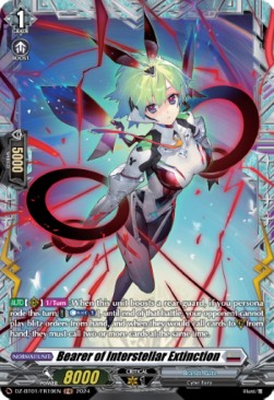 Bearer of Interstellar Extinction [D-Format] (V.2 - Frame Rare) - Fated Clash
