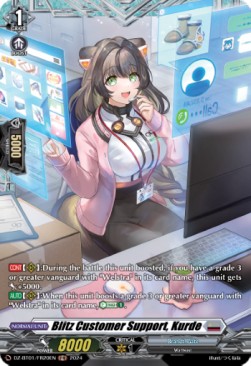 Blitz Customer Support, Kurde [D-Format] (V.2 - Frame Rare) - Fated Clash