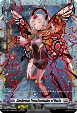 Conformal Transformation of Haste [D-Format] (V.2 - Frame Rare) - Fated Clash