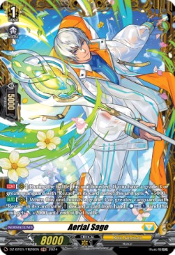 Aerial Sage [D-Format] (V.2 - Frame Rare) - Fated Clash