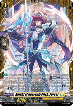 Knight of Heavenly Pitch, Percel [D-Format] (V.2 - Frame Rare) - Fated Clash
