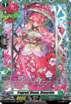Fragrant Bloom, Dionyshia [D-Format] (V.2 - Frame Rare) - Fated Clash