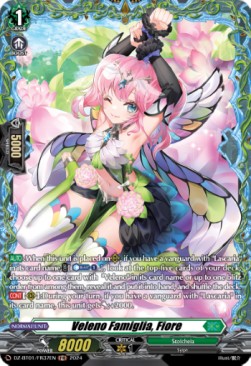 Veleno Famiglia, Fiore [D-Format] (V.2 - Frame Rare) - Fated Clash