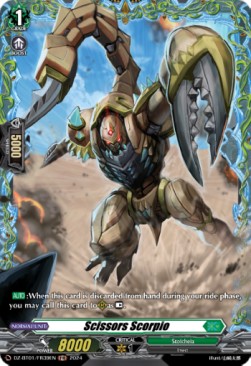 Scissors Scorpio [D-Format] (V.2 - Frame Rare) - Fated Clash