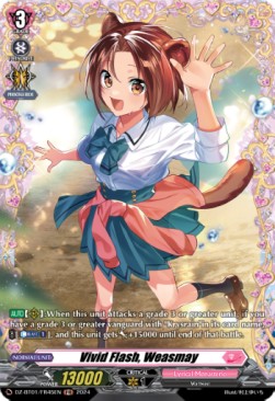 Vivid Flash, Weasmay [D-Format] (V.2 - Frame Rare) - Fated Clash