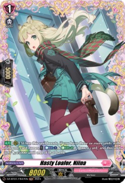 Hasty Loafer, Niina [D-Format] (V.2 - Frame Rare) - Fated Clash