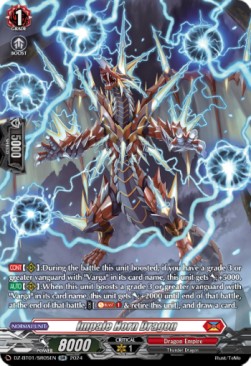 Impale Horn Dragon [D-Format] (V.3 - Silver Rare) - Fated Clash