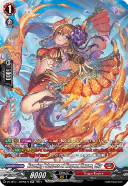 Dancing Princess of Elegant Flames, Olfa [D-Format] (V.3 - Silver Rare) - Fated Clash