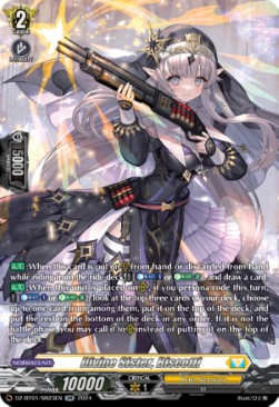 Divine Sister, Biscotti [D-Format] (V.3 - Silver Rare) - Fated Clash