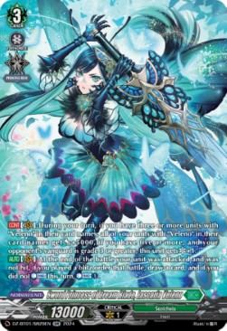 Sword Princess of Dream Blade, Lascaria Veleno [D-Format] (V.3 - Silver Rare) - Fated Clash