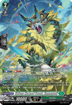 Sylvan Horned Beast, Banaspati [D-Format] (V.3 - Silver Rare) - Fated Clash