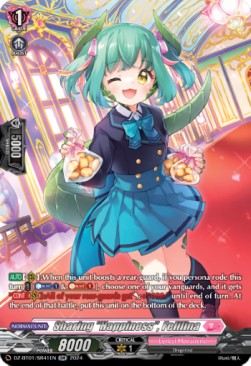 Sharing "Happiness", Felilina [D-Format] (V.3 - Silver Rare) - Fated Clash