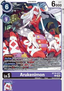 Arukenimon (BT16-072) - Beginning Observer