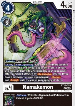 Namakemon (BT16-055) - Beginning Observer