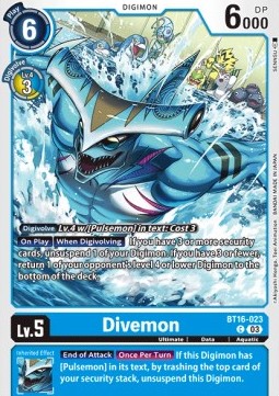 Divemon (BT16-023) - Beginning Observer