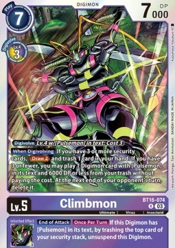 Climbmon (BT16-074) - Beginning Observer