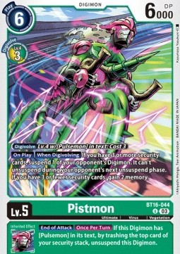 Pistmon (BT16-044) - Beginning Observer