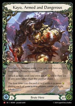 Kayo, Armed and Dangerous (Regular) - Armory Deck: Kayo