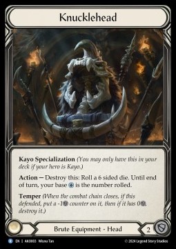 Knucklehead (Regular) - Armory Deck: Kayo