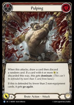 Pulping (Red) (Regular) - Armory Deck: Kayo