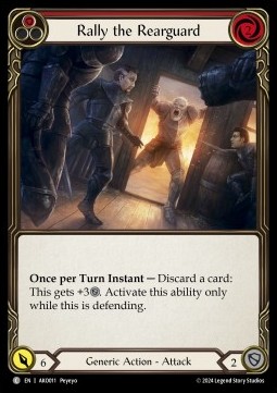 Rally the Rearguard (Red) (Regular) - Armory Deck: Kayo