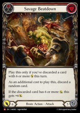 Savage Beatdown (Regular) - Armory Deck: Kayo