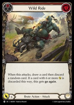 Wild Ride (Red) (Regular) - Armory Deck: Kayo