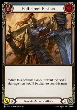 Battlefront Bastion (Blue) (Regular) - Armory Deck: Kayo