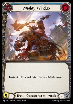 Mighty Windup (Blue) (Regular) - Armory Deck: Kayo