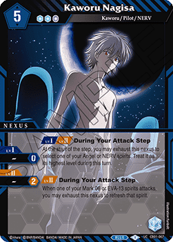 Kaworu Nagisa (V.1 - Uncommon) - Halo of Awakening