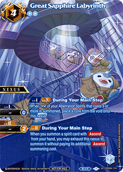 Great Sapphire Labyrinth - Organized Play 2024 Promos