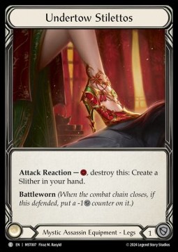 Undertow Stilettos (Regular) - Part the Mistveil