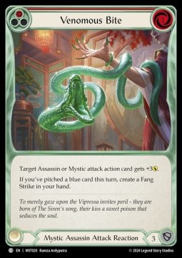 Venomous Bite (Red) (Regular) - Part the Mistveil