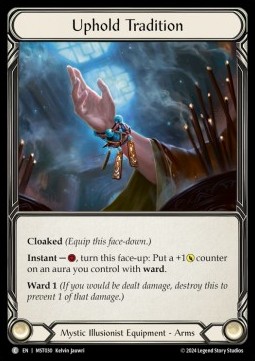 Uphold Tradition (Cold Foil) - Part the Mistveil