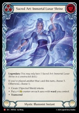 Sacred Art: Immortal Lunar Shrine // Inner Chi (Regular) - Part the Mistveil
