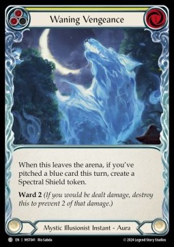Waning Vengeance (Yellow) (Regular) - Part the Mistveil