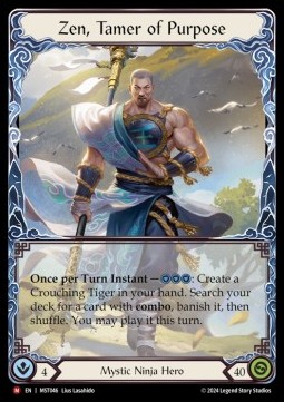 Zen, Tamer of Purpose (Regular) - Part the Mistveil