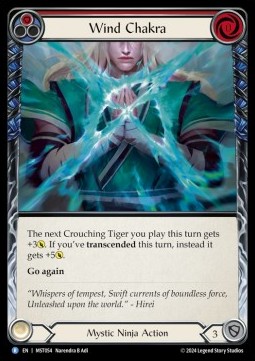 Wind Chakra (Red) (Regular) - Part the Mistveil