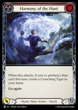 Harmony of the Hunt (Red) (Regular) - Part the Mistveil