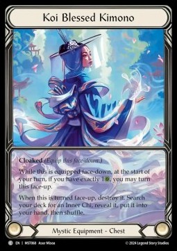 Koi Blessed Kimono (Extended Art Cold Foil) - Part the Mistveil