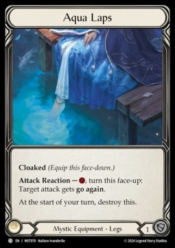 Aqua Laps (Cold Foil) - Part the Mistveil