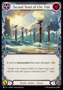 Second Tenet of Chi: Tide (Regular) - Part the Mistveil