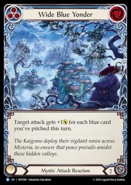 Wide Blue Yonder (Regular) - Part the Mistveil