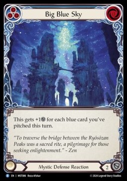 Big Blue Sky (Regular) - Part the Mistveil