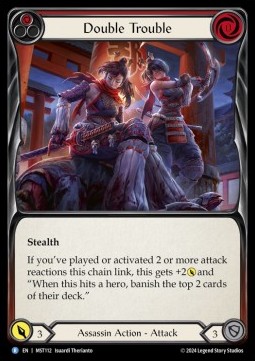 Double Trouble (Red) (Regular) - Part the Mistveil