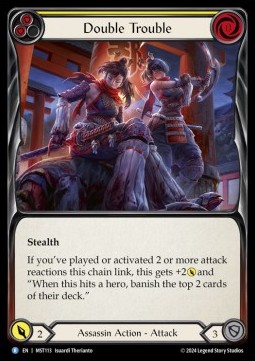 Double Trouble (Yellow) (Regular) - Part the Mistveil