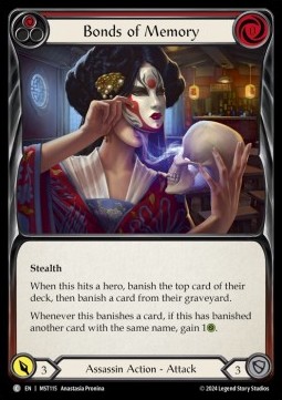 Bonds of Memory (Red) (Regular) - Part the Mistveil