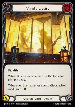 Mind's Desire (Red) (Regular) - Part the Mistveil